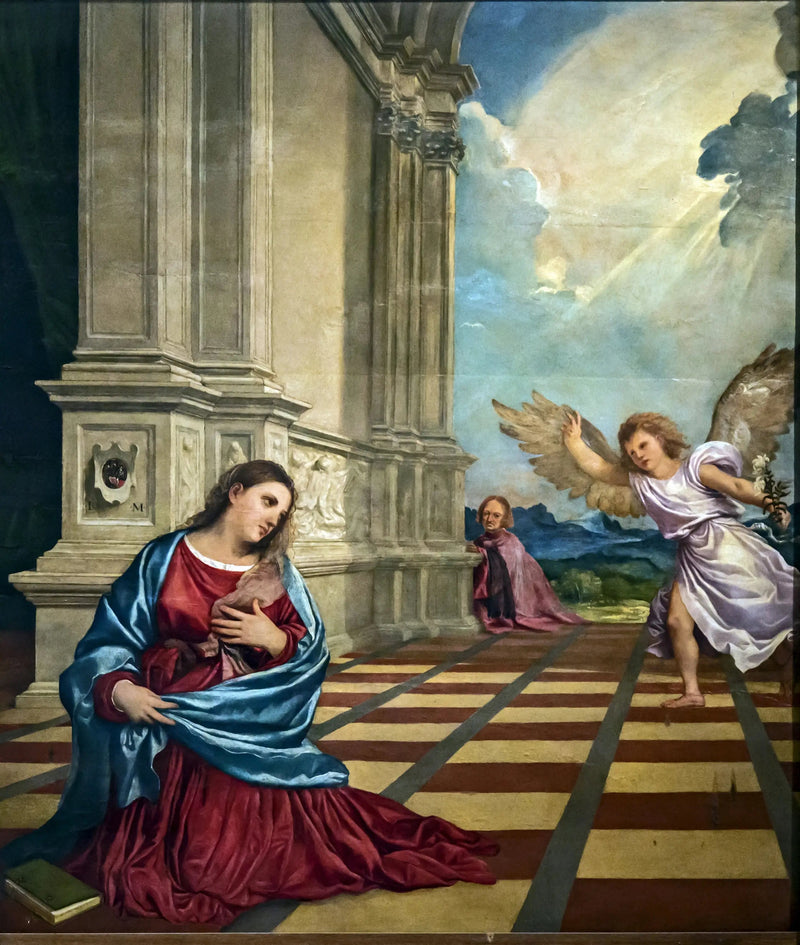 Anunciação de Malchiostro - Titian
