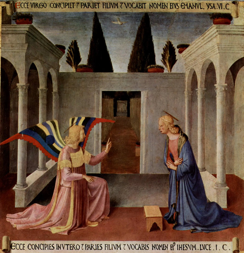 Anunciação do Museu de São Marcos - Fra Angelico