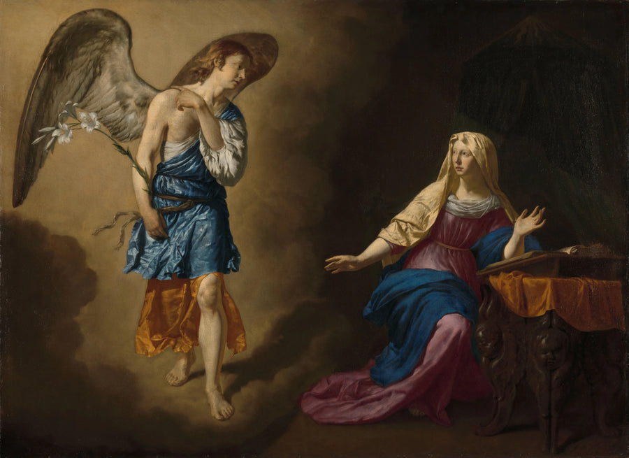 L'Annonciation à Marie - Adriaen van de Velde
