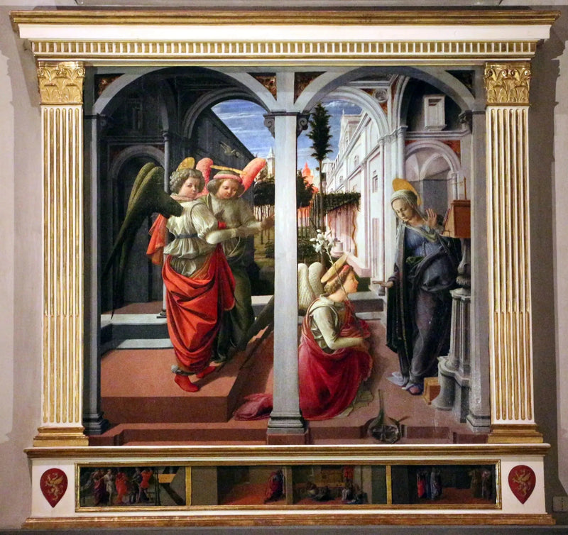 Anunciação Martelli - Fra Filippo Lippi