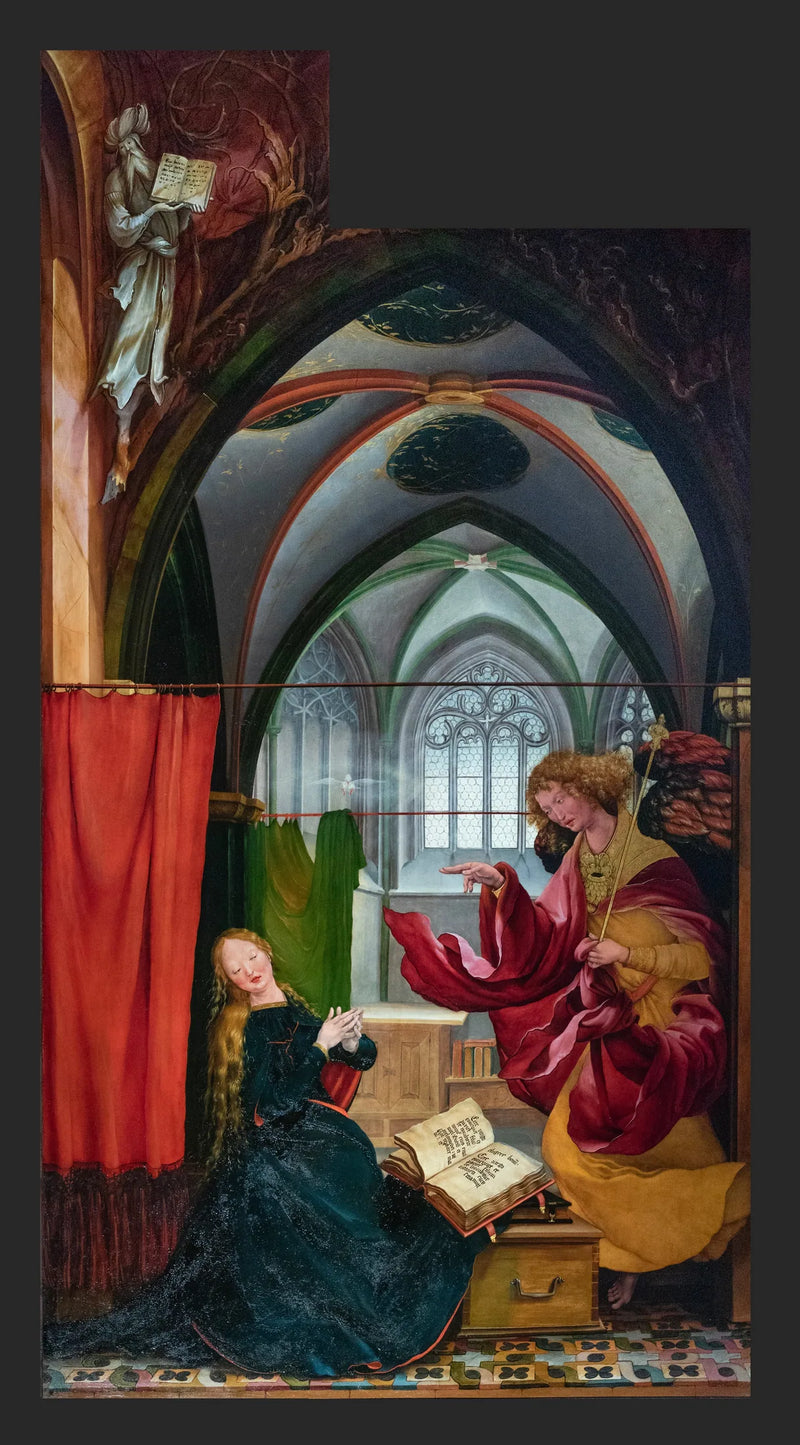 Anunciação - Matthias Grünewald