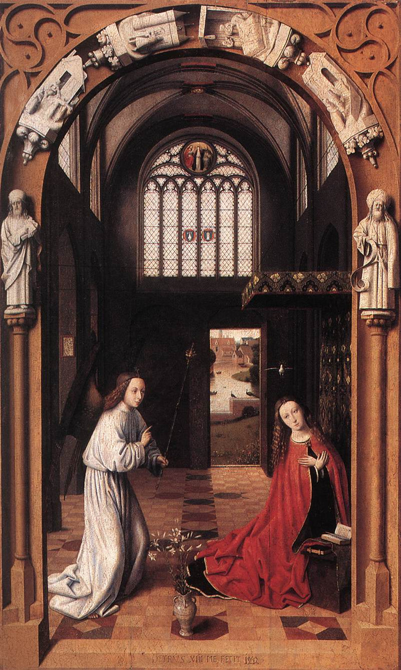 Anunciação - Petrus Christus