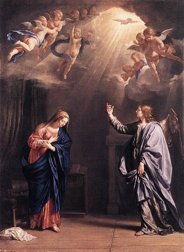 Anunciação - Philippe de Champaigne
