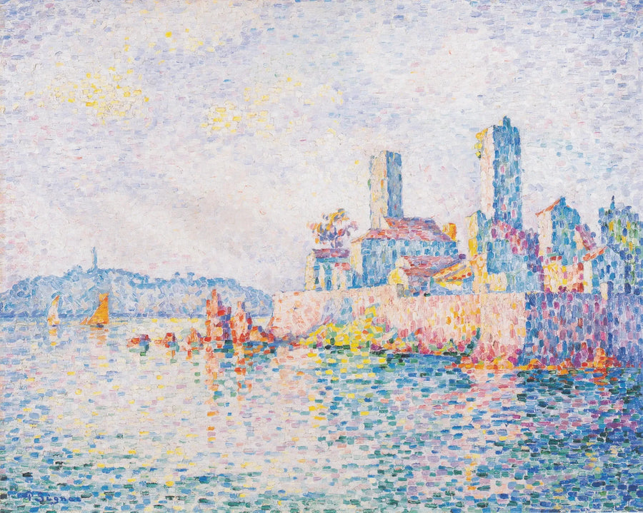 Antibes, As torres - Paul Signac