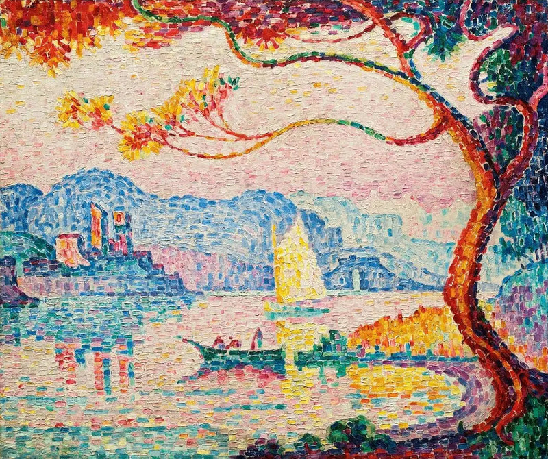 Antibes. Pequeno Porto de Bacon - Paul Signac