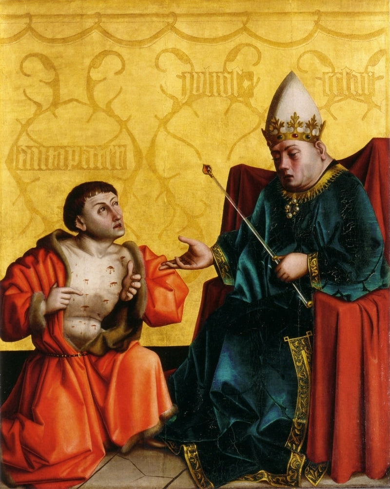 Antipater diante de Júlio César - Konrad Witz