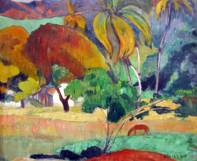 Apatarao (Bairro de Papeete) - Paul Gauguin