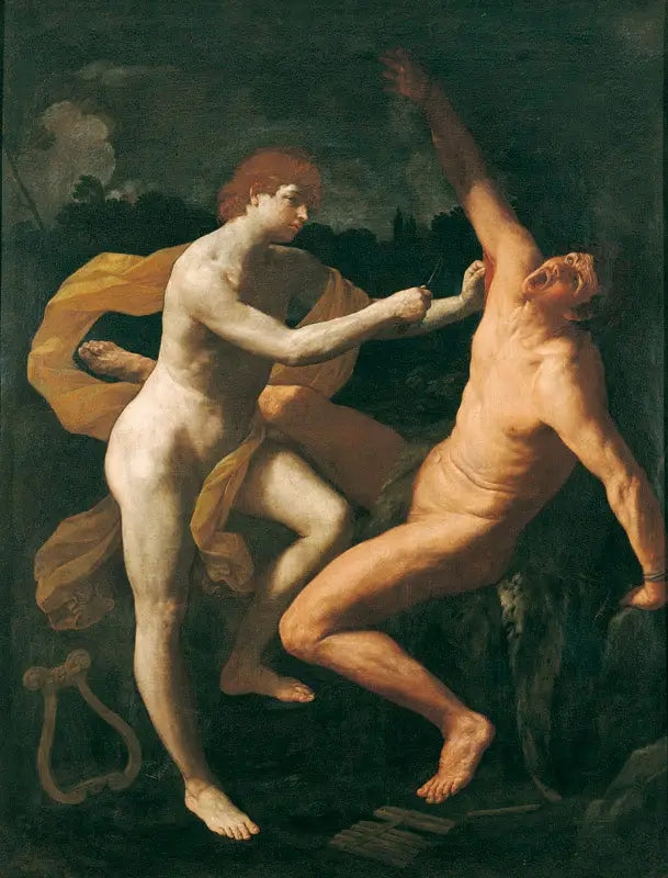Apollon esfolando Marsyas - Guido Reni