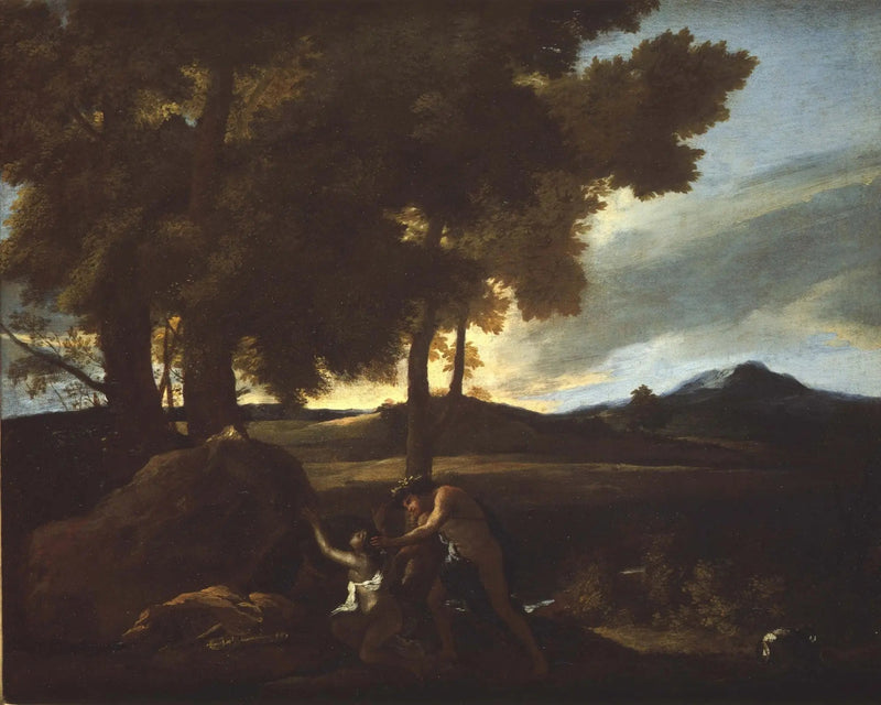 Apollon e Dafne - Nicolas Poussin