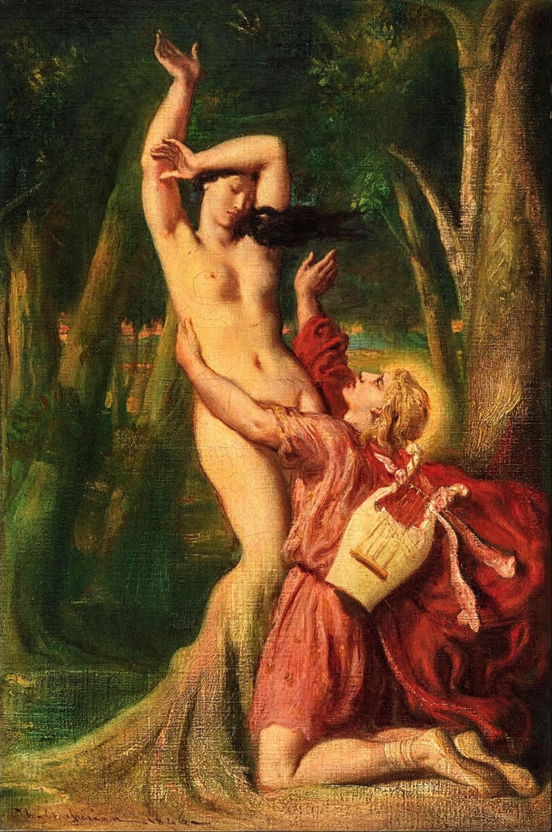 Apollon e Dafne - Théodore Chassériau
