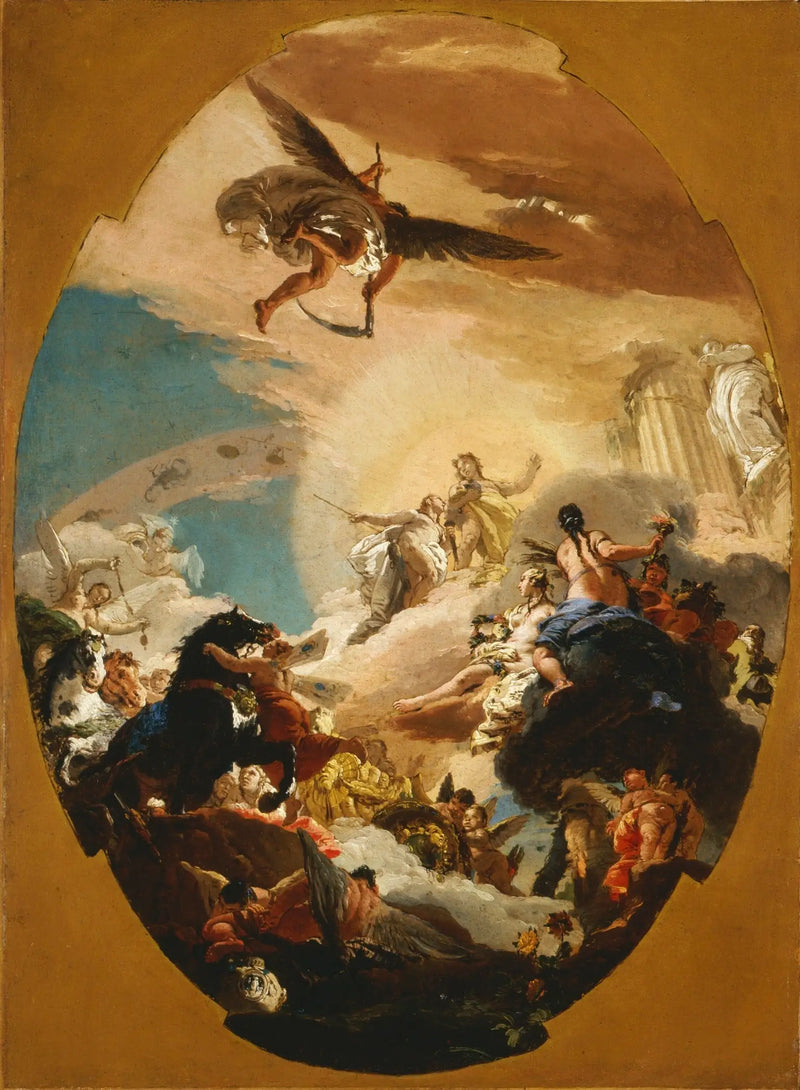 Apolo e Phaethon - Giovanni Battista Tiepolo