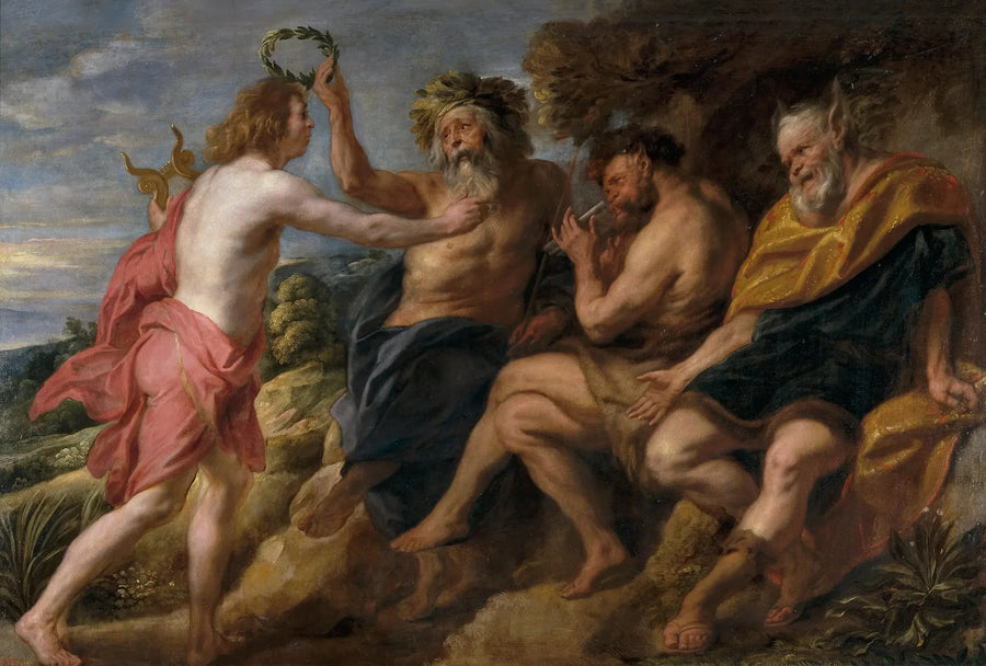 Apolo Vencedor de Pan - Peter Paul Rubens