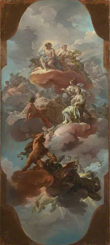 Apoteose da monarquia espanhola (?) - Corrado Giaquinto