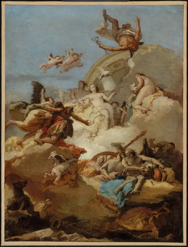 Apoteose de Eneias - Giovanni Battista Tiepolo