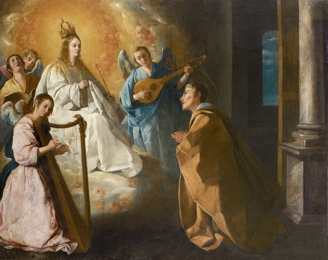 Aparição da Virgem a São Pedro Nolasco - Francisco de Zurbarán