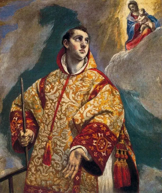 Aparição da Virgem em San Lorenzo - El Greco