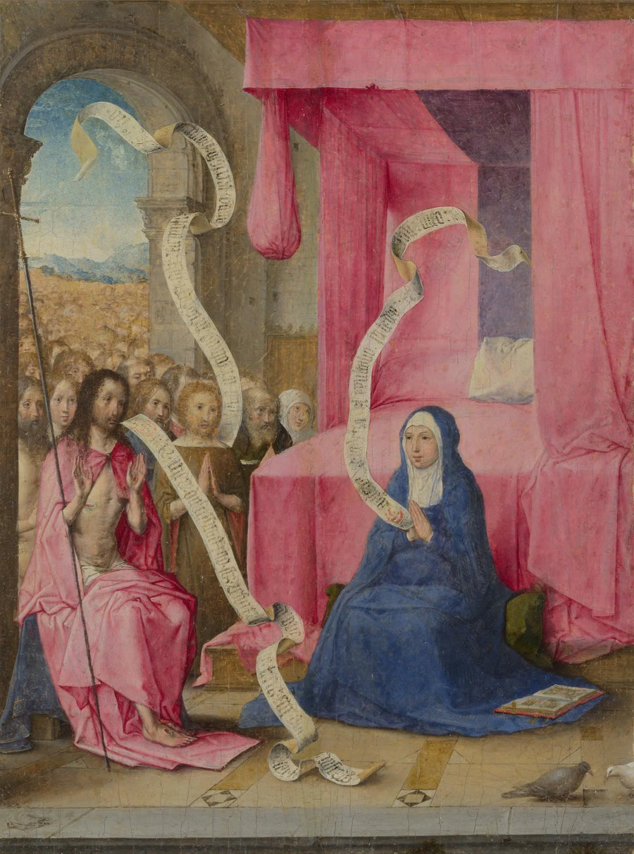 Aparição de Cristo à Virgem - Juan de Flandes