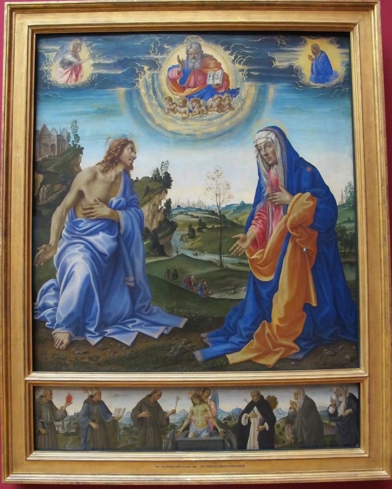 Aparição de Cristo a Maria - Filippino Lippi