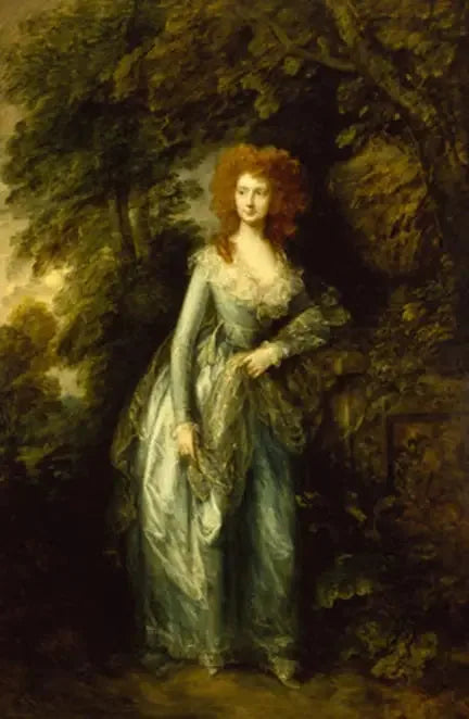 Chamada Lady Mary Bruce, duquesa de Richmond (1740 - 1796), talvez Elizabeth White, Mme Hartley (1751 - 1824) - Thomas Gainsborough