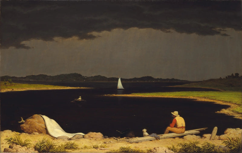 Aproximação de uma tempestade - Martin Johnson Heade