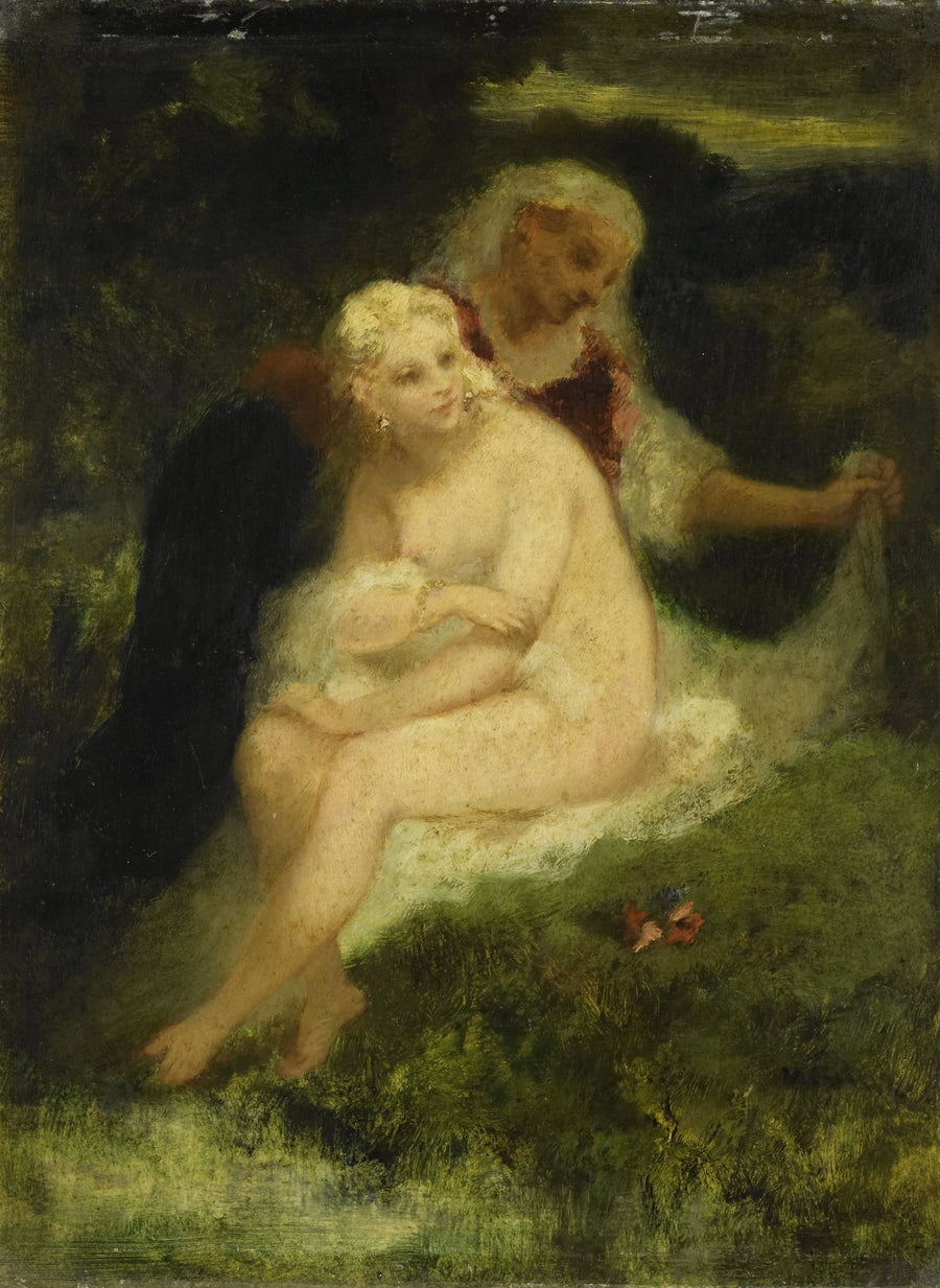 Après le bain - Narcisse Díaz de la Peña
