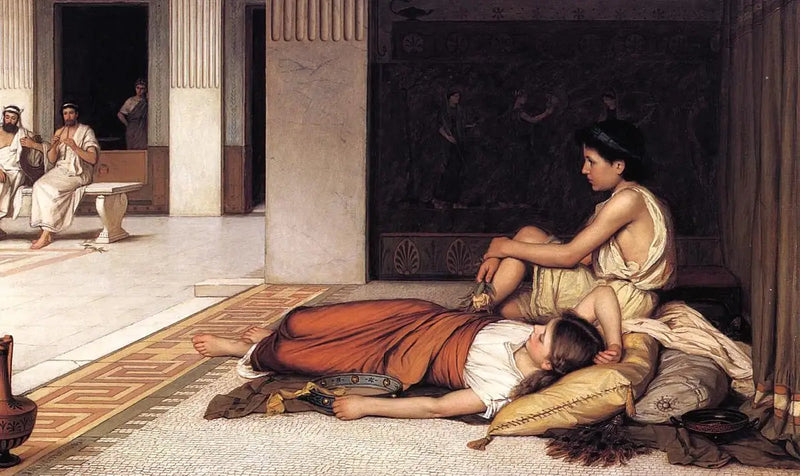 Após a dança - John William Waterhouse