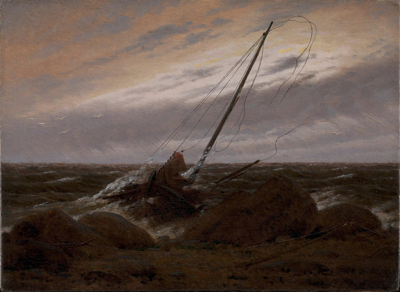 Depois da tempestade - Caspar David Friedrich