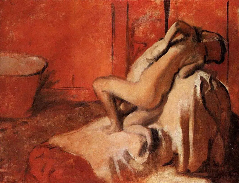 Depois do banho - Edgar Degas