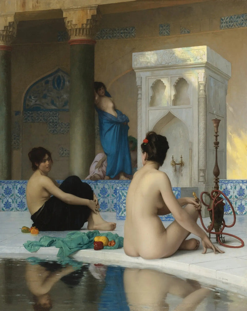 Depois do banho - Jean-Léon Gérôme