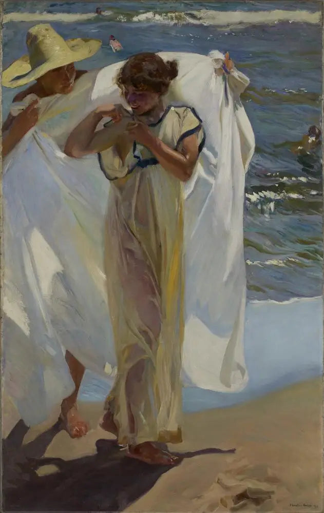 Depois do banho - Joaquín Sorolla