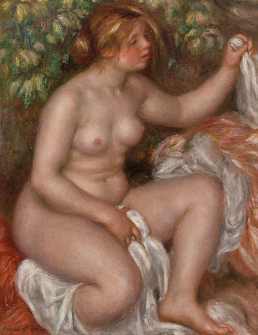 Depois do banho (A Saída do banho) - Pierre-Auguste Renoir