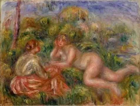 Depois do banho - Pierre-Auguste Renoir