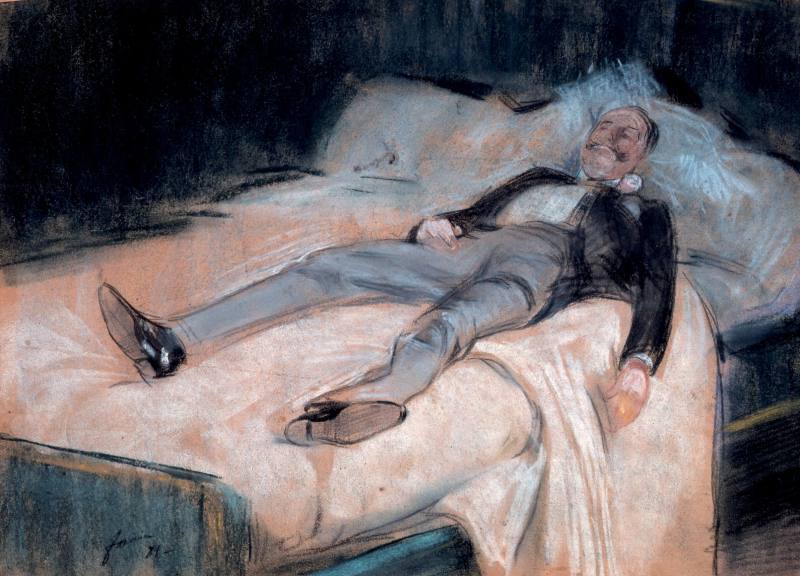 Depois do baile, o festeiro - Jean-Louis Forain