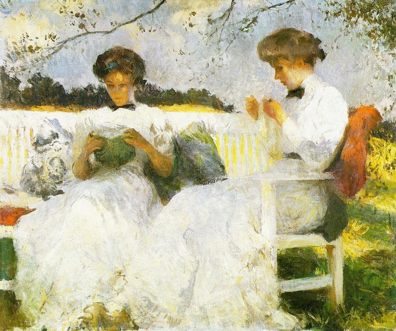 Tarde de setembro - Frank Weston Benson