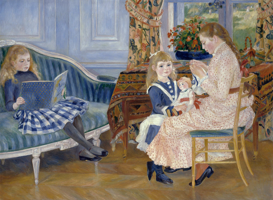 A Tarde das Crianças em Wargemont - Pierre-Auguste Renoir