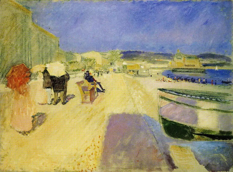 Tarde na Promenade des Anglais - Edvard Munch