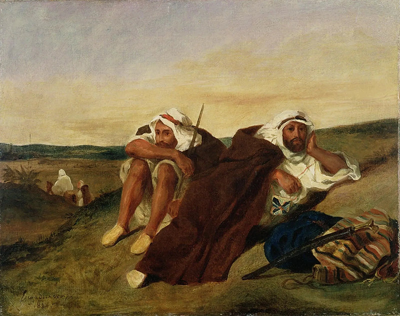 Arabes de Oran - Eugène Delacroix