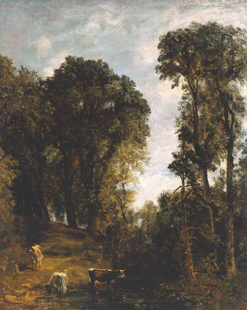 Árvores em Hampstead - John Constable
