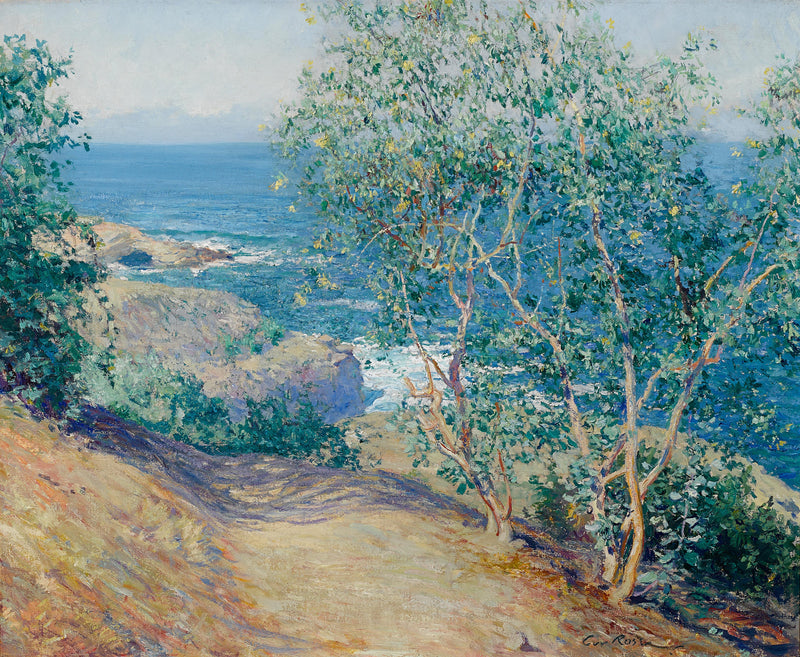 Árvores de tabaco indianas, La Jolla - Guy Rose