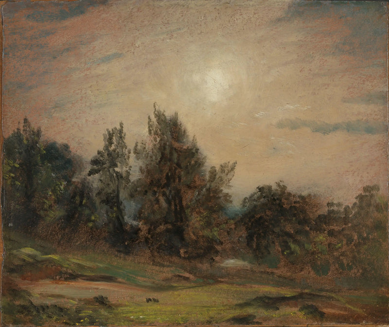 Árvores na Hampstead Heath - John Constable