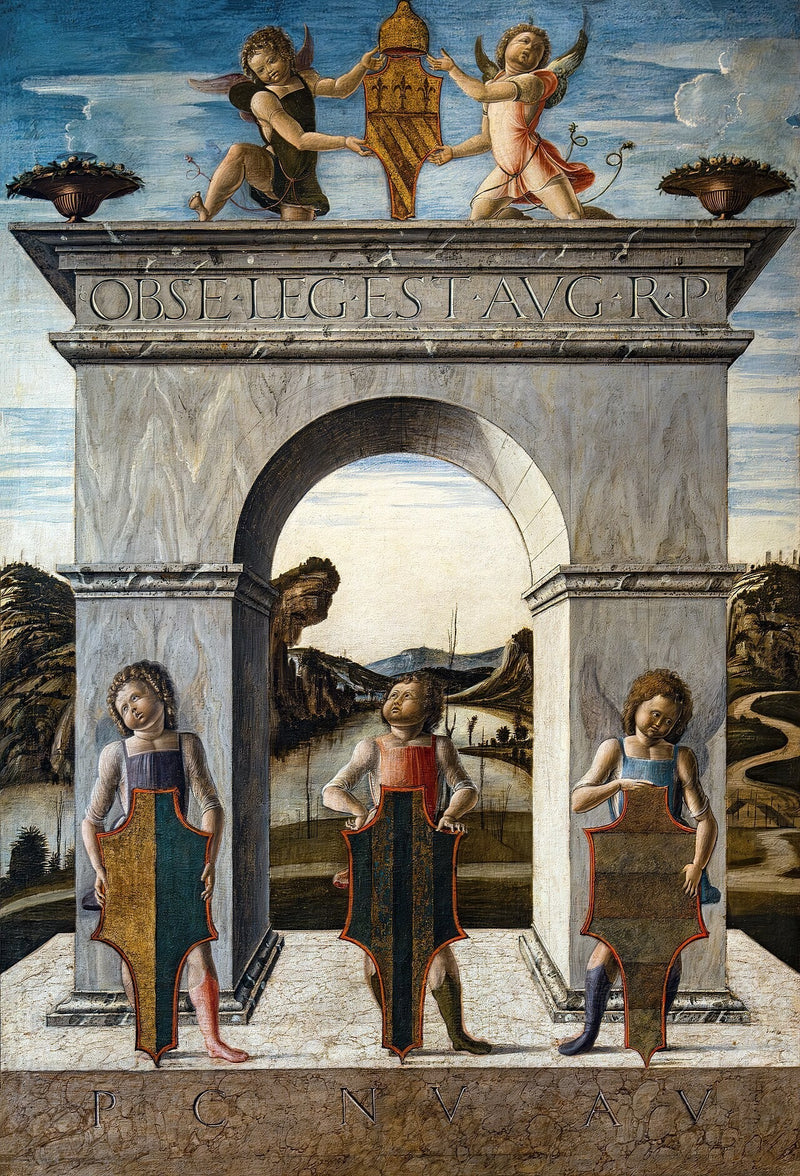 Arco do Triunfo do Doge Nicolò Tron - Alvise Vivarini
