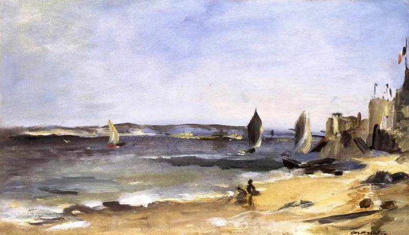 Arcachon, tempo bonito - Édouard Manet