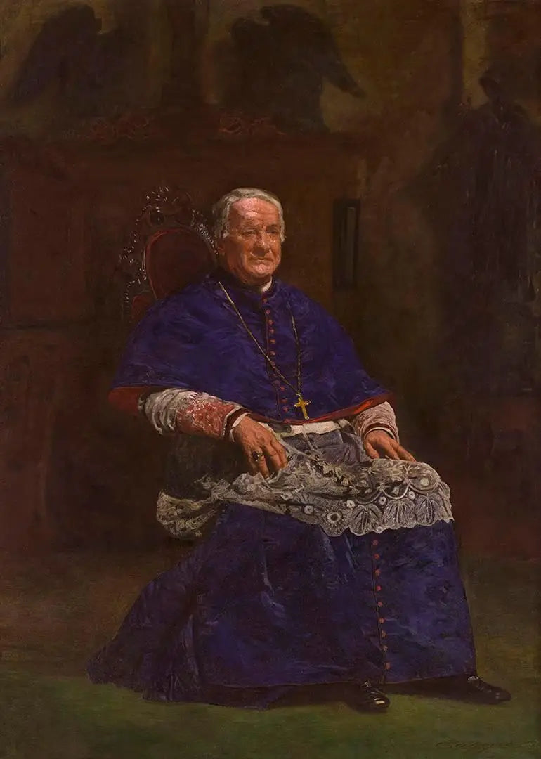 Arcebispo James Frederick Wood - Thomas Eakins