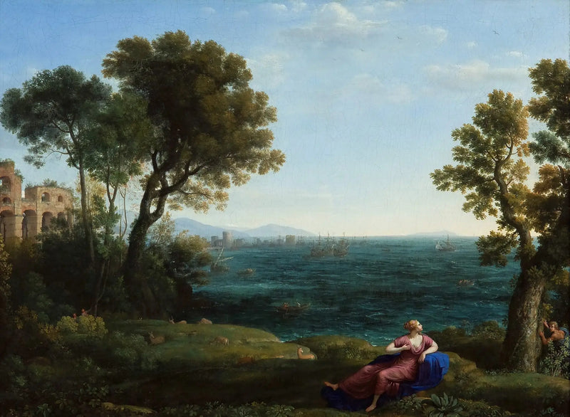 Ariane e Baco em Naxos - Claude Lorrain