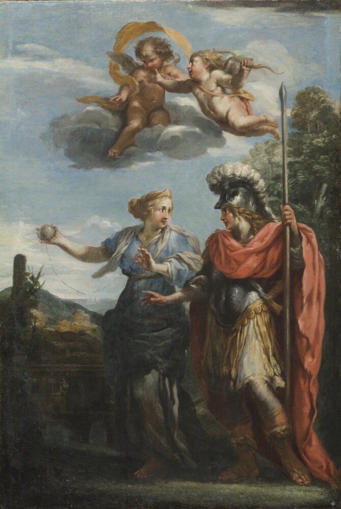 Ariane e Teseu - Pietro da Cortona