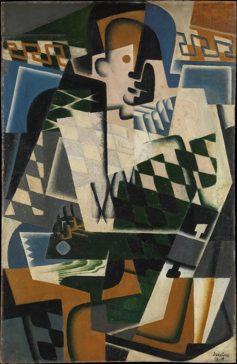 Arlequim com violão - Juan Gris