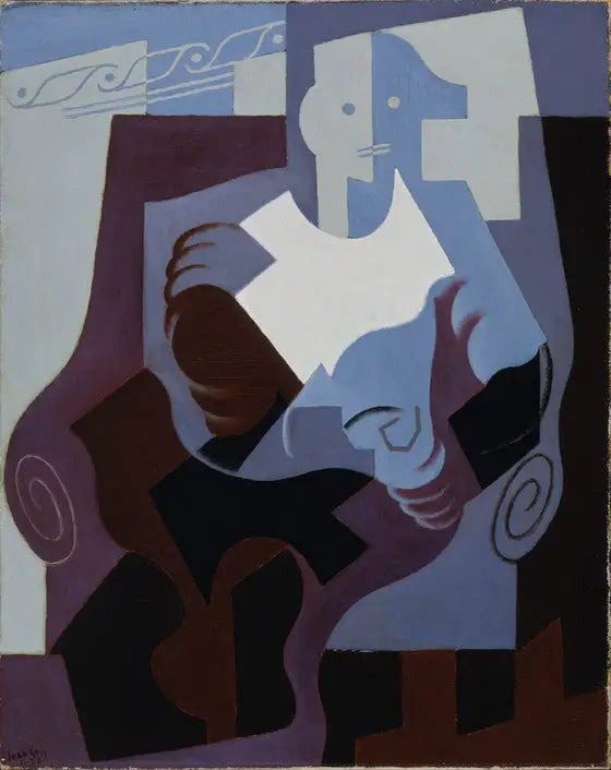 Arlequim sentado - Juan Gris