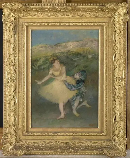 Arlequim e Colombina - Edgar Degas