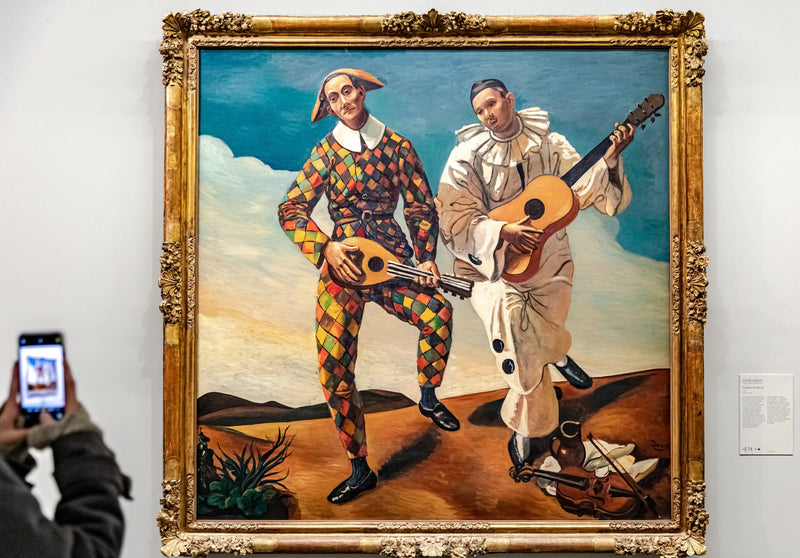 Arlequim e Pierrot - André Derain