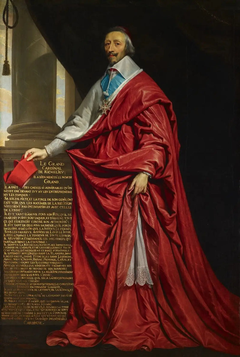 Armand, cardeal de Richelieu (1585-1642) - Philippe de Champaigne